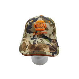 NAPA Outdoors Camouflage Hat  Strapback Napa Auto Parts Camo Orange Embroidered